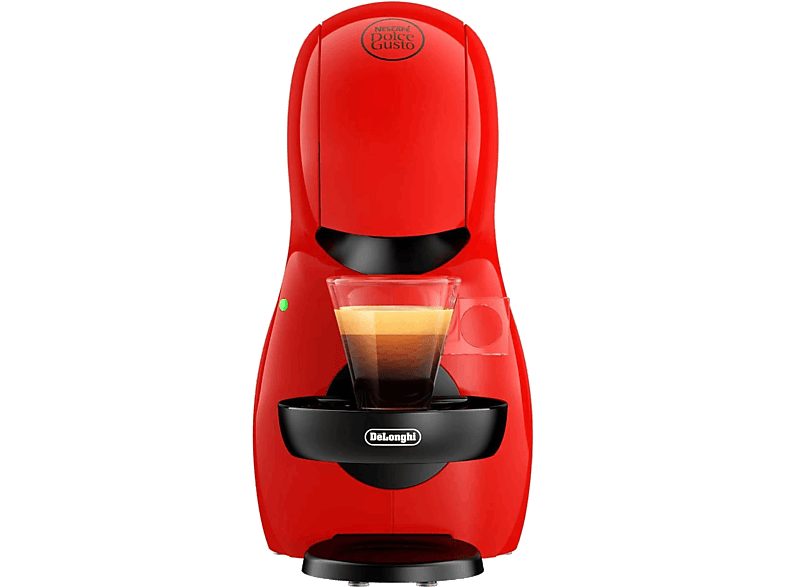 Pack Krups Dolce Gusto Piccolo - Cafetera, 1500 W, color rojo + 3 packs de  café Dolce