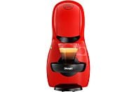 Cafetera de cápsulas - Nescafé Dolce Gusto De'Longhi Piccolo XS EDG210.R, 1500W, 0.8 L, 15 bar, Bebidas calientes y frías, Apagado automático, Rojo