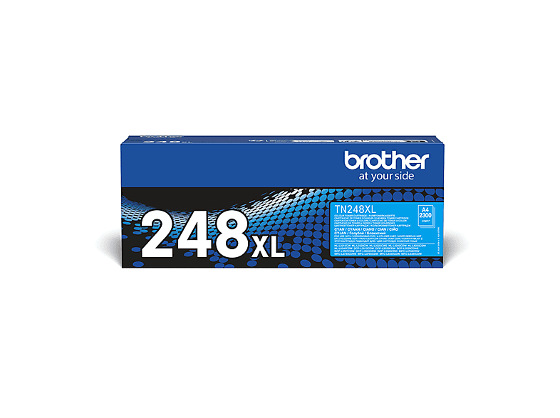 Brother Toner TN-248XLC Original Cyan 2300 Seiten TN248XLC