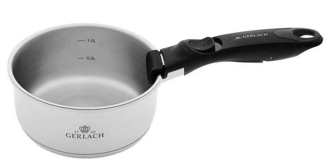 Zestaw garnków GERLACH Smart Steel 16,18,20 cm