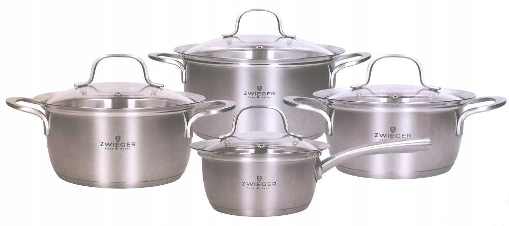 Zestaw garnków ZWIEGER SFERIC 8 elementów