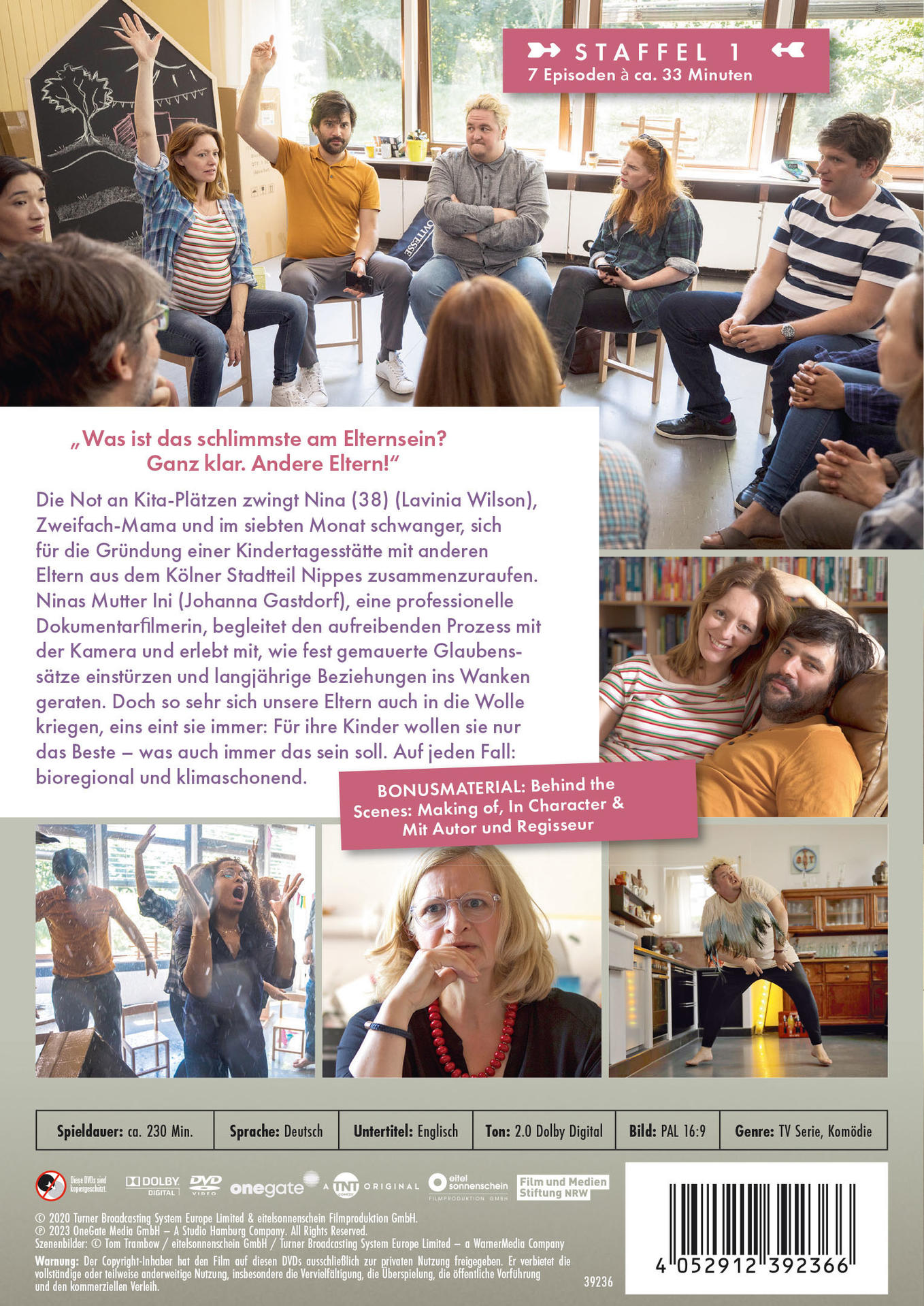 DVD-Hülle mit Menschen in einem Raum, Titel: Was ist das Schlimmste an Eltern?