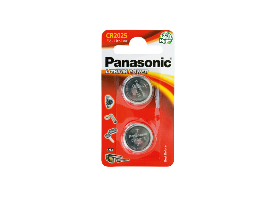 Bateria PANASONIC CR-2025EL/2B