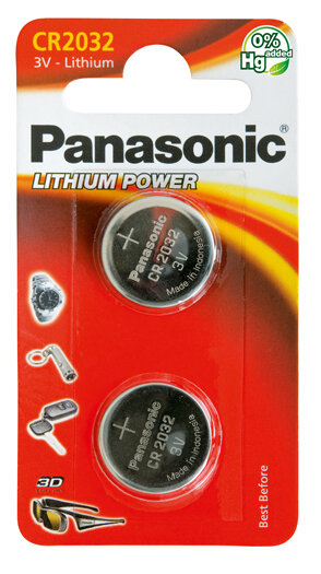 Bateria PANASONIC CR-2032EL/2B
