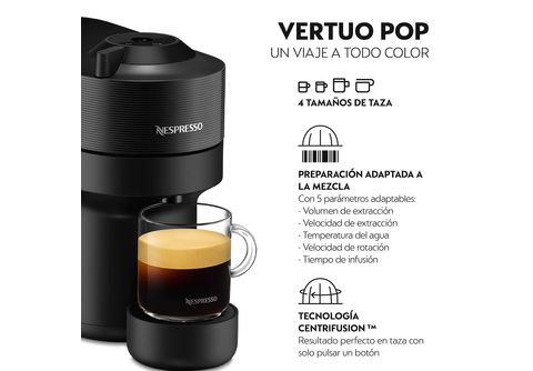 ▷ Chollo Cafetera de cápsulas Nespresso Krups Vertuo Pop ENV90 por sólo  48,76€ con envío gratis (51% de descuento)