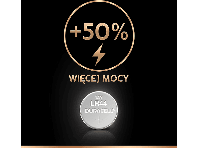 Baterie LR44 DURACELL (2 szt.) – zdjęcie 3