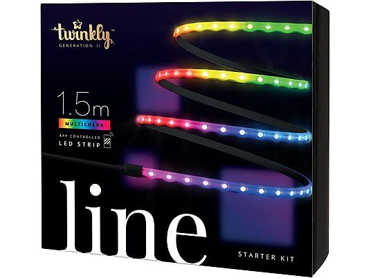 TWINKLY Line 100 RGB - Bande lumineuse LED (Noir)