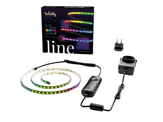 TWINKLY Line 100 RGB - Strisce luminose a LED (Nero)
