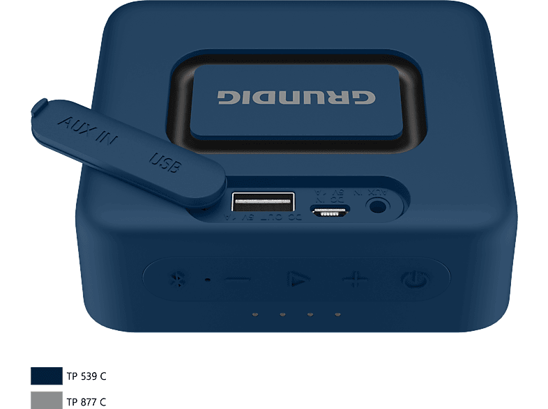 GRUNDIG Jam Earth+ Bluetooth Hoparlör Lacivert_4