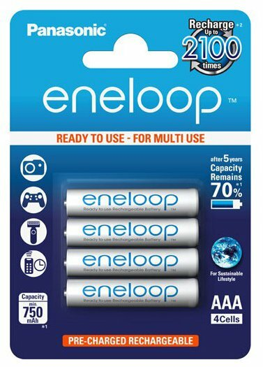 Akumulator PANASONIC Eneloop R03 AAA 750mAh 4szt.