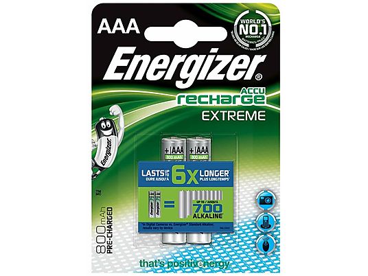 Akumulatorki ENERGIZER Extreme AAA 800mAh 2szt.