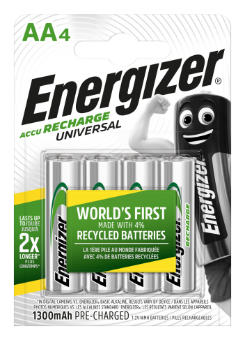 Akumulatory ENERGIZER Universal AA 1300mAh 4szt.