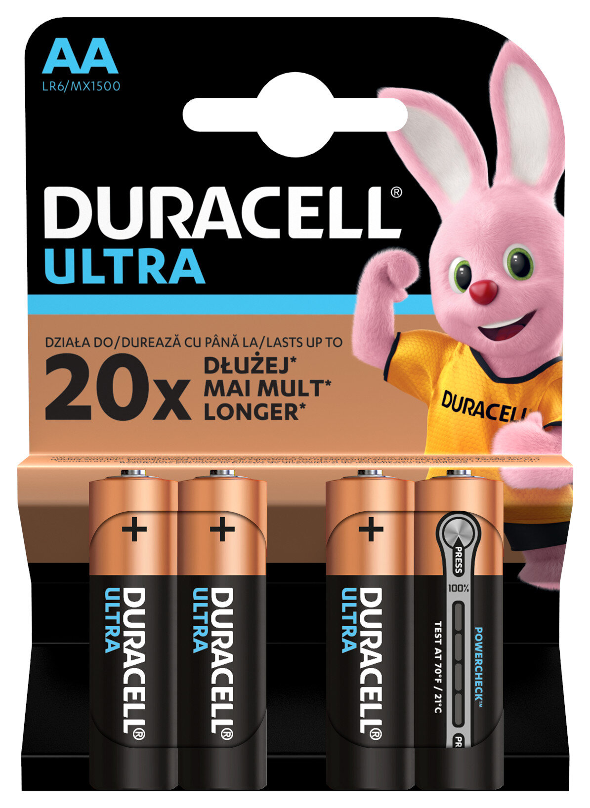 Baterie DURACELL Ultra Power AA 4szt.
