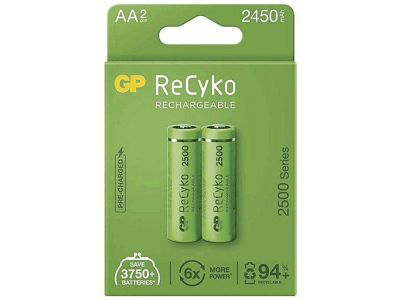Zdjęcia - Bateria / akumulator GP Akumulatory  ReCyko AA 2450mAh 2szt. 