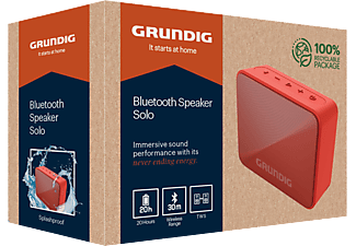 GRUNDIG Solo+ Bluetooth Hoparlör Kırmızı_2