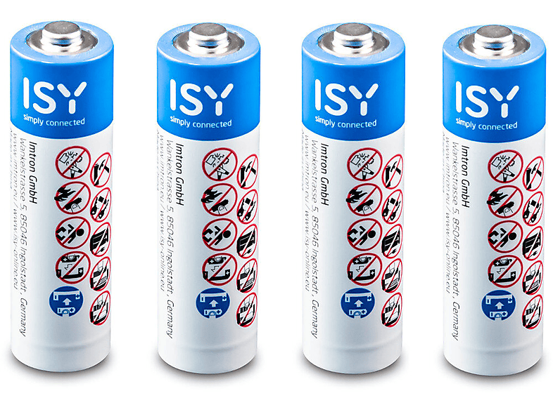 Baterie ISY AAA 4 szt. IBA-1004 – zdjęcie 3