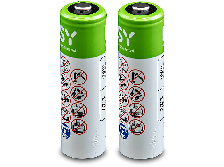 Akumulatorki ISY 2 szt. IAB-2003 AA 2300mAh – zdjęcie 3