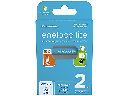 Akumulatory ENELOOP Lite AAA 550mAh 2szt.