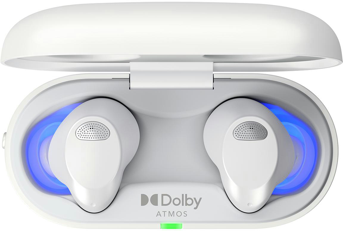 LG TONE Free T90S, In-ear Kopfhörer Bluetooth White