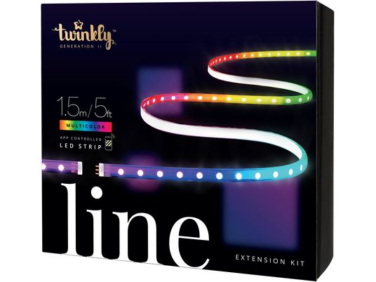TWINKLY Line 100 RGB - LED-Lichterband-Erweiterungsset (Weiss)