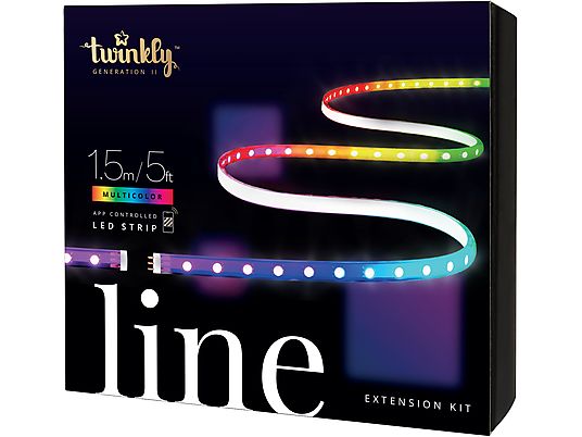 TWINKLY Line 100 RGB - LED-Lichterband-Erweiterungsset (Weiss)