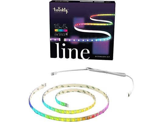 TWINKLY Line 100 RGB - Set di estensione per strisce luminose a LED (Bianco)