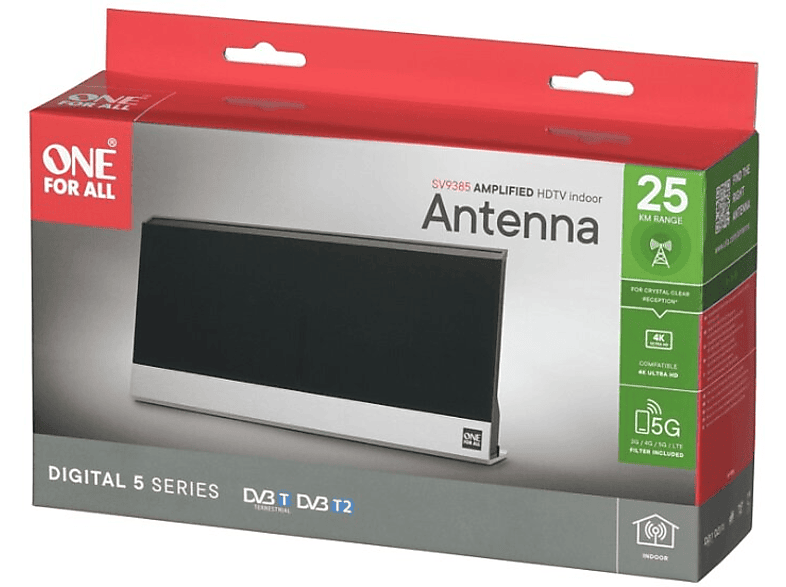 Antena wewnętrzna ONE FOR ALL SV 9385 (5G) – zdjęcie 2