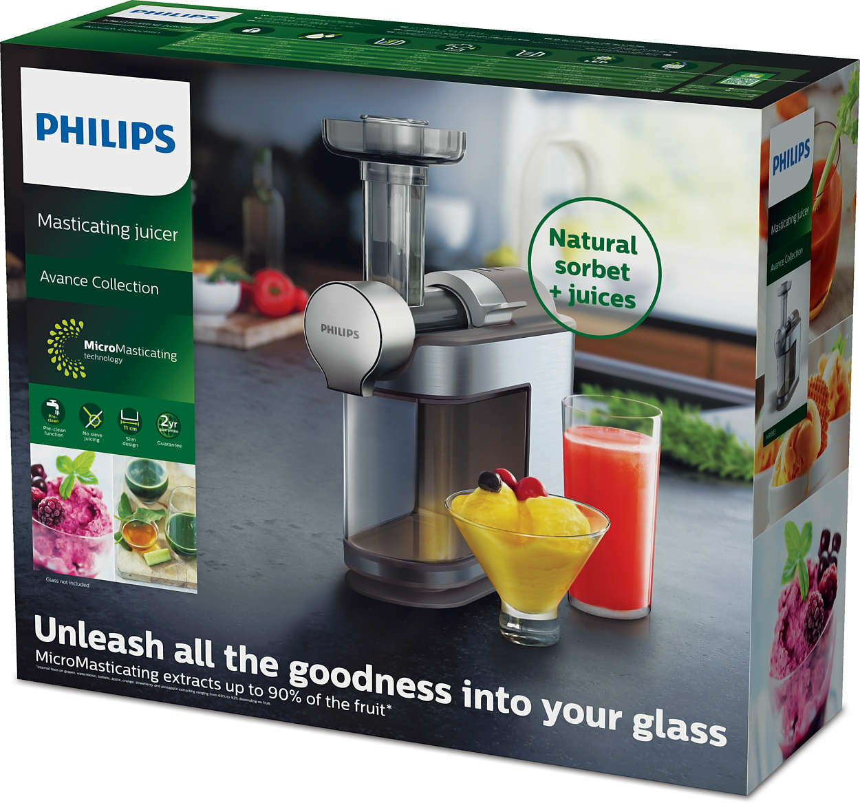 Wyciskarka wolnoobrotowa PHILIPS Avance Collection HR1933/20