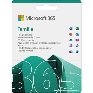 Microsoft 365 Famille FR 12 mois