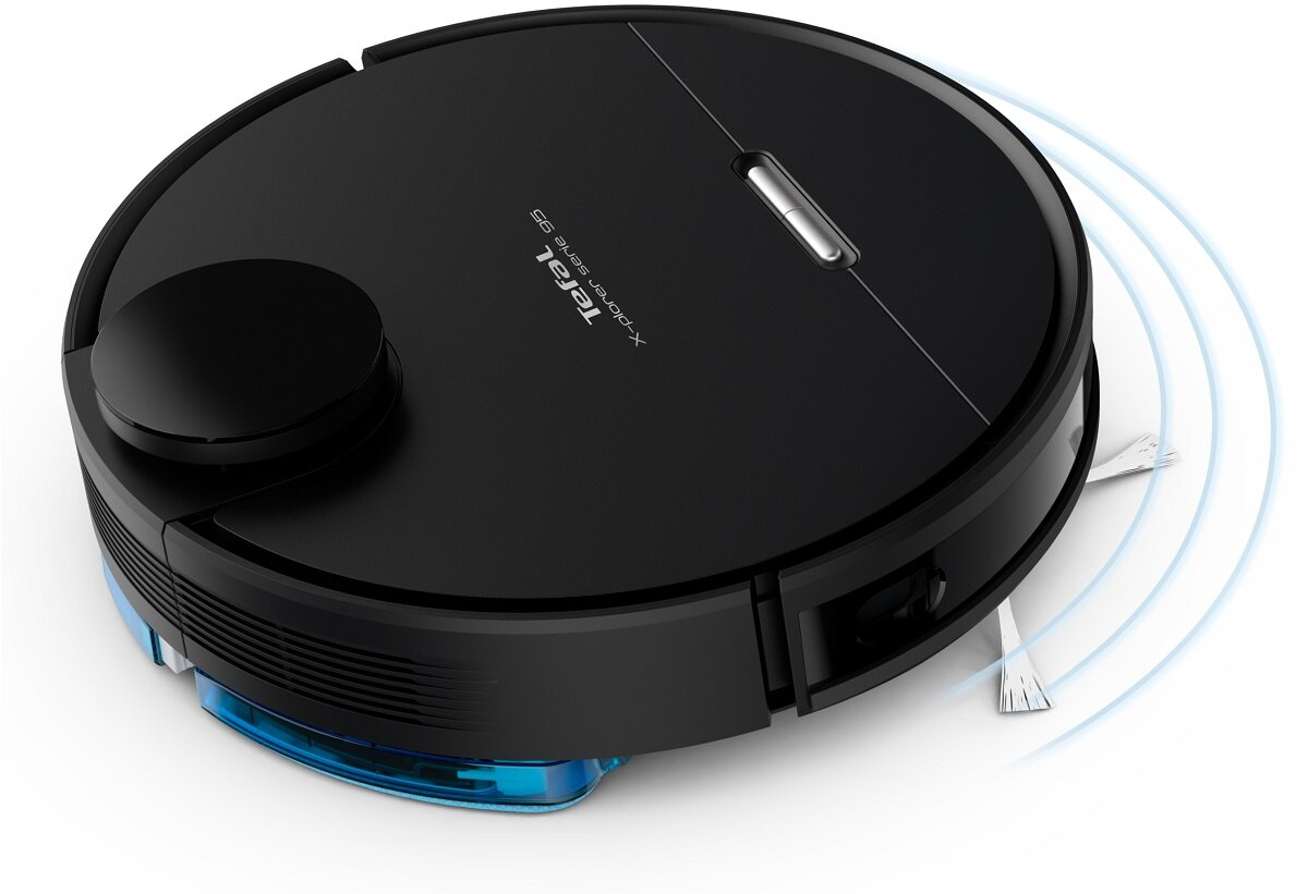 Ekspres do kawy z akcesoriami: filtrem, pokrywką i szklaną karafką na białym tle.