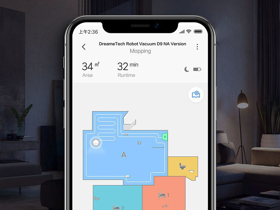 Robot odkurzający Dreame D9