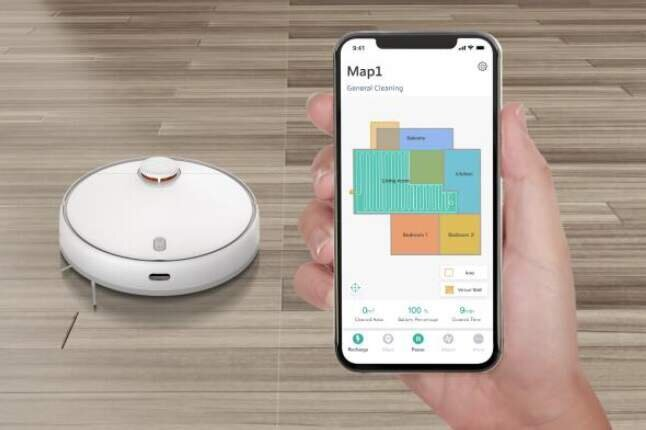 Robot odkurzający XIAOMI Mi Robot Vacuum-Mop 2 Pro Black EU