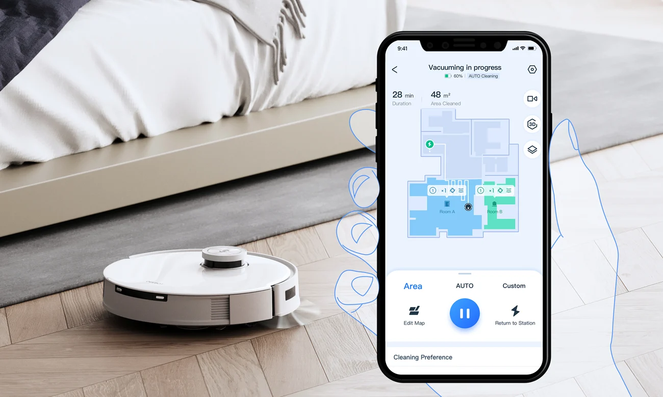 Robot odkurzający ECOVACS DEEBOT T10 TURBO
