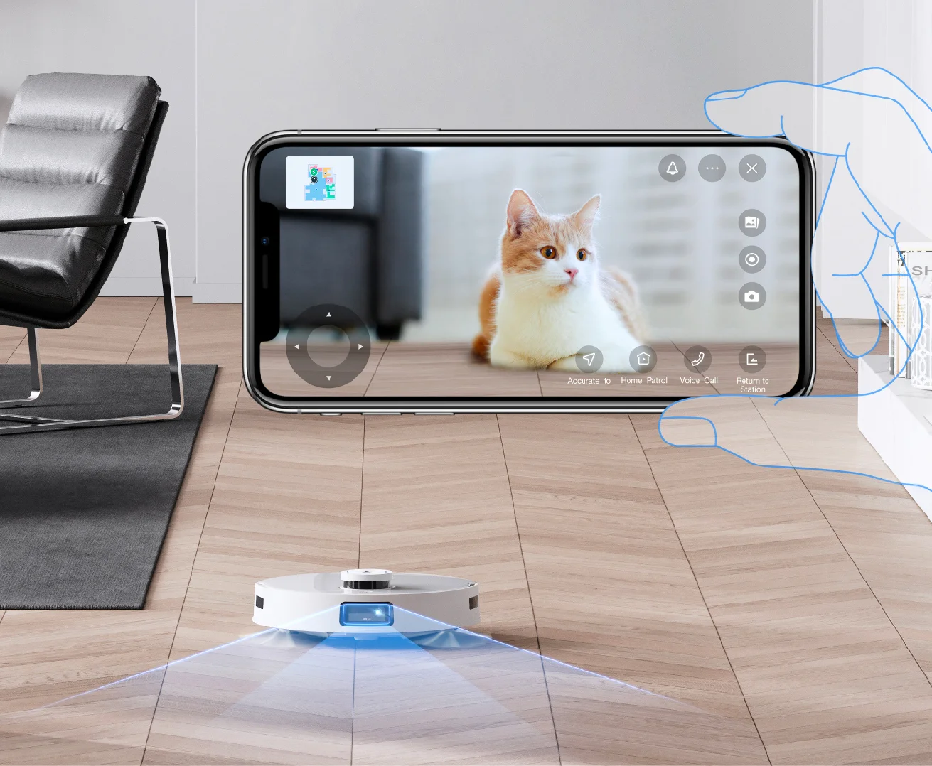 Robot odkurzający ECOVACS DEEBOT T10 TURBO
