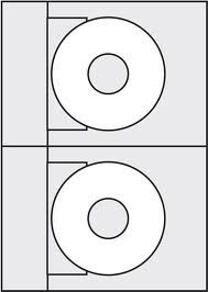 Etykiety samoprzylepne ARGO Uni CD 50 arkuszy