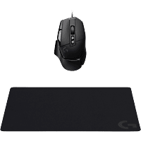 MediaMarkt LOGITECH G G502 X Gamingmuis Zwart + G240 Muismat Bundel aanbieding