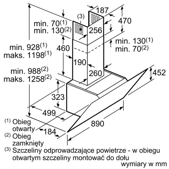 Okap BOSCH DWK97JM60