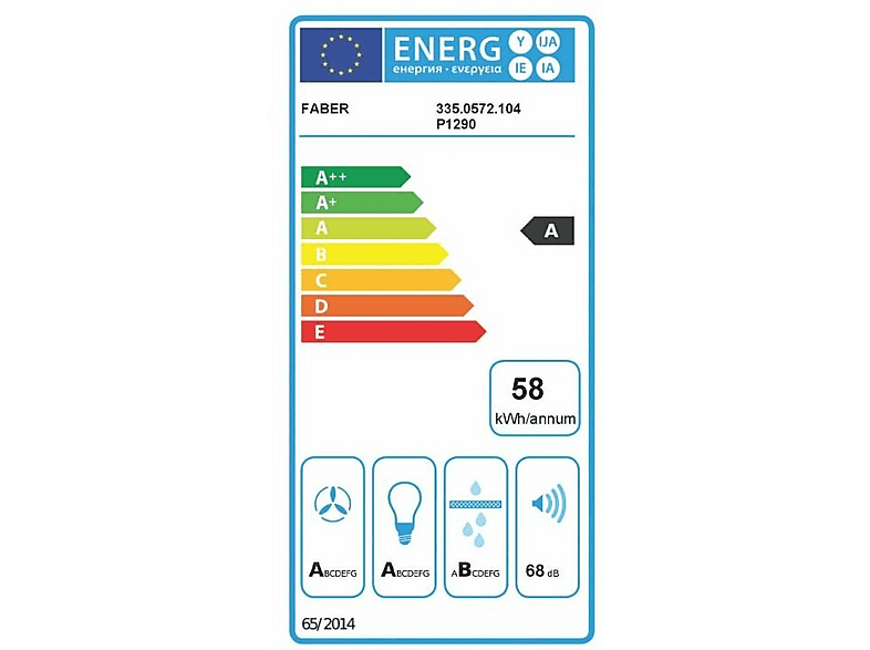 Okap wyspowy FABER Cylind I.Evo Plus BK Matt A37/2 Czarny mat – zdjęcie 2