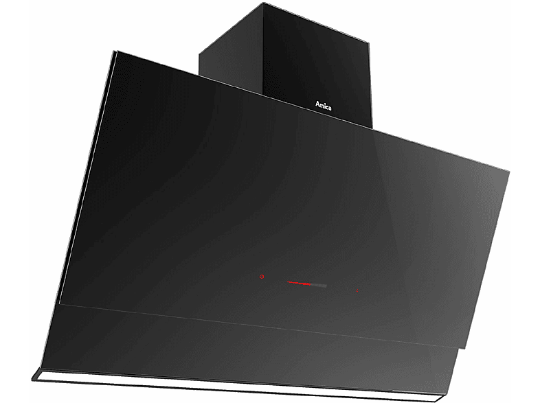 OUTLET - Okap AMICA OKC9659S Czarny + czarne szkło – zdjęcie 3