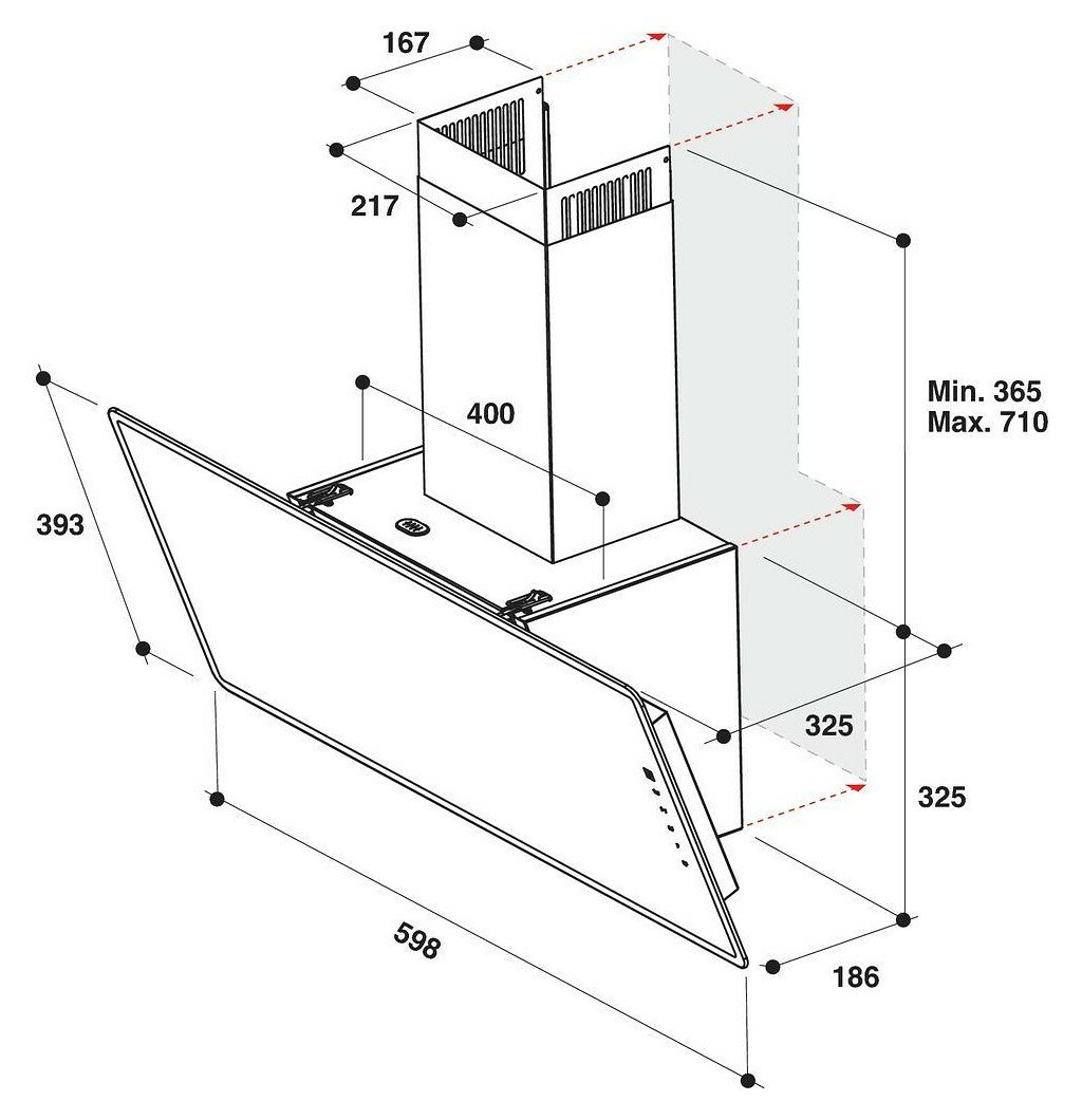 Okap WHIRLPOOL WHVF63FLTK