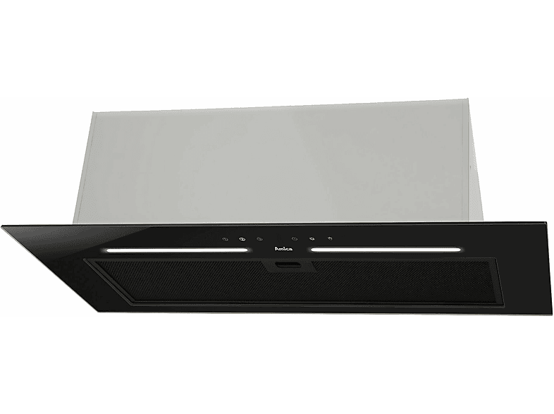 Okap AMICA OMP9554BG Czarny 447m3/h 63dB klasa C Oświetlenie LED – zdjęcie 3