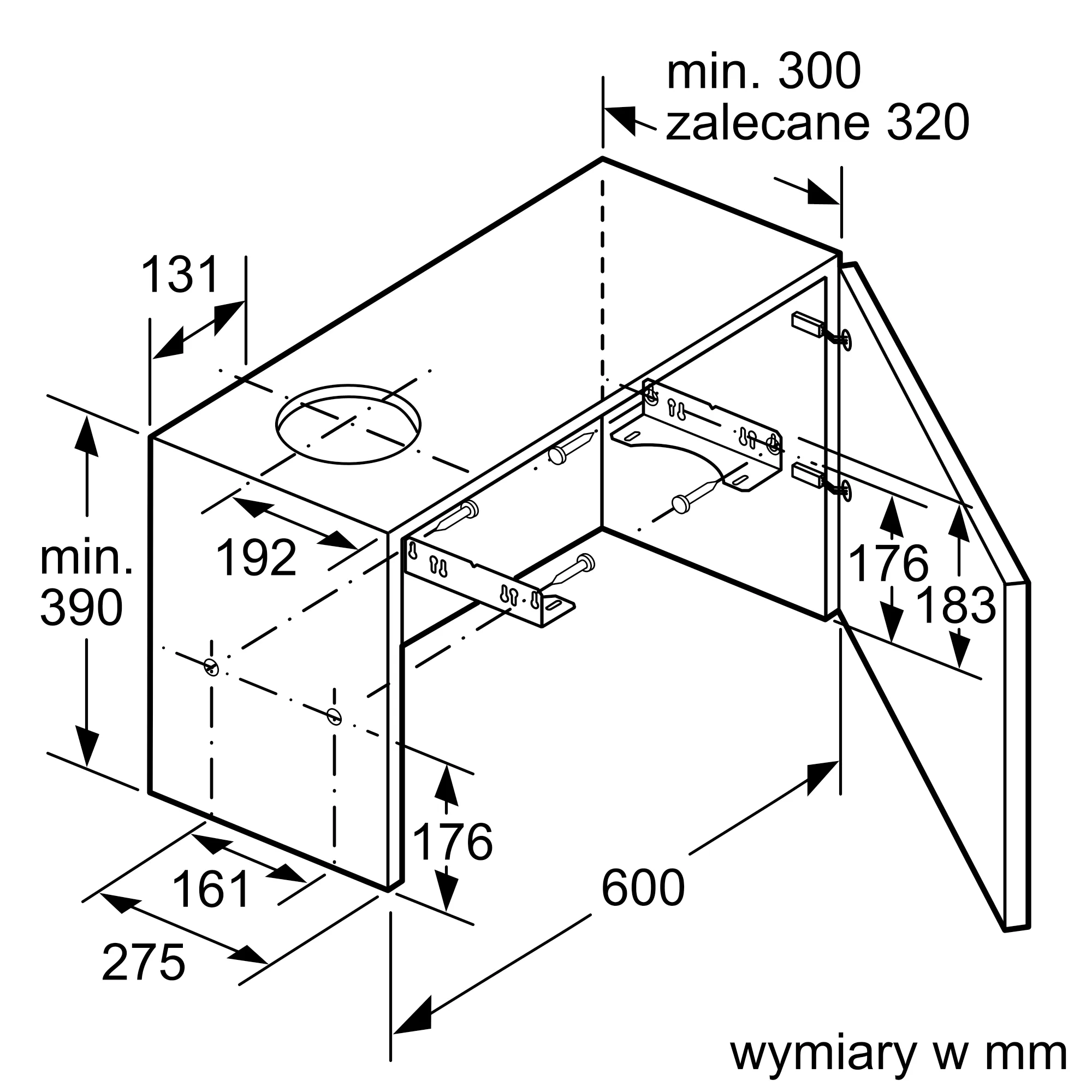 Okap SIEMENS LI64LA521 iQ100