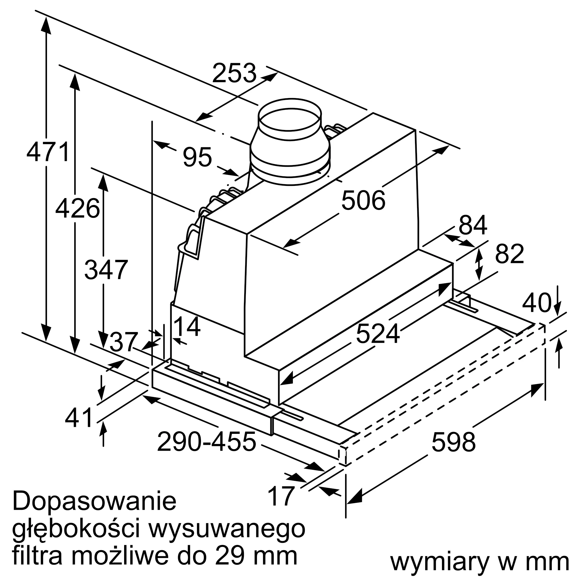 Okap SIEMENS LI67SA531 iQ300