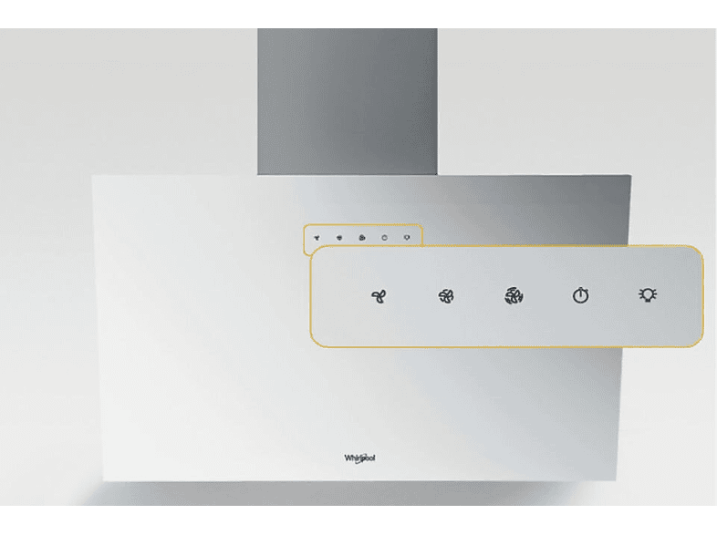 Okap WHIRLPOOL WHVP 62F LT WH – zdjęcie 2