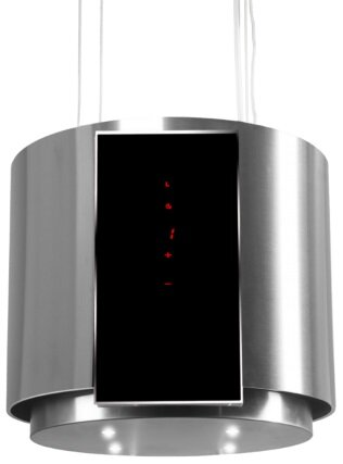 Okap VDB Isla Glass Inox