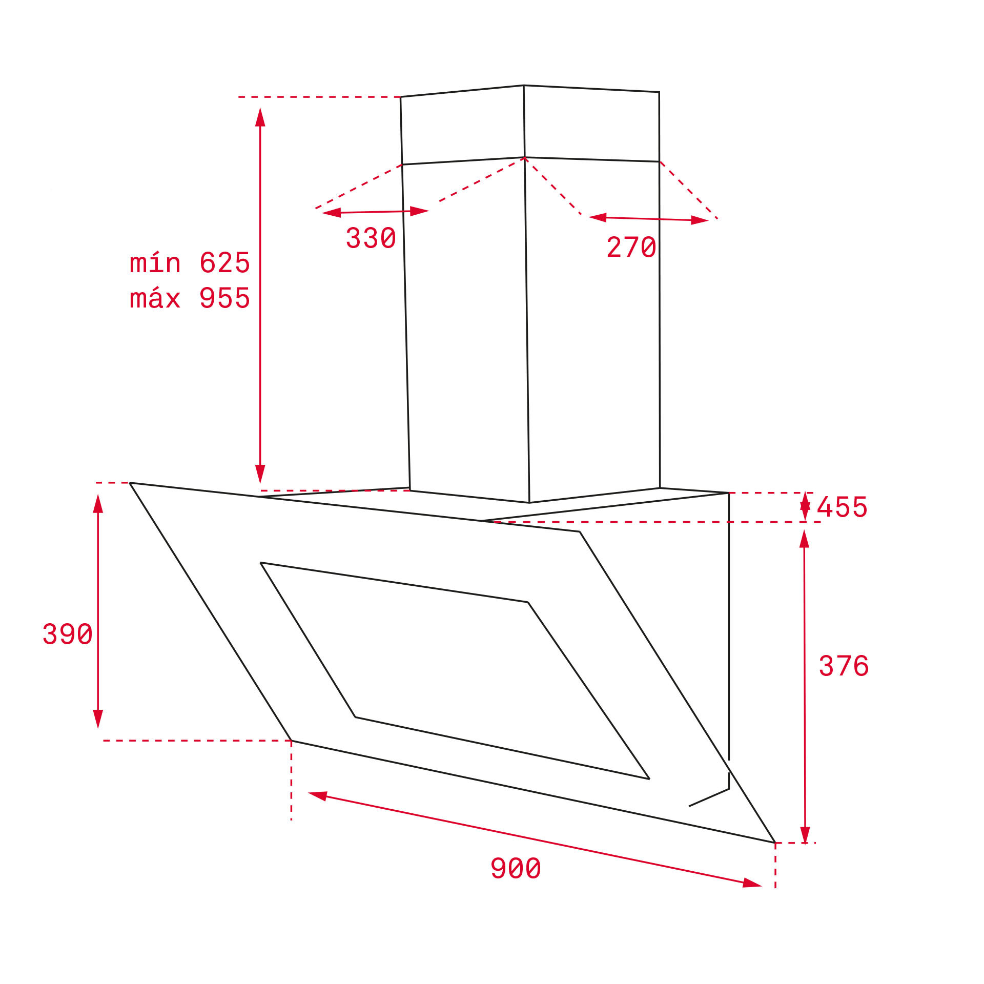 Okap TEKA DLV 985 ST