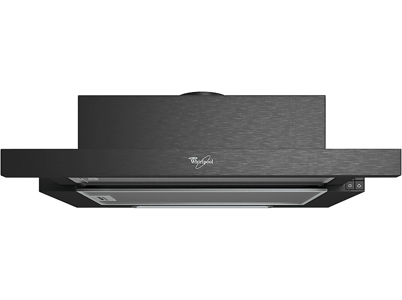 Okap WHIRLPOOL AKR 749 1 NB Czarny 304m3/h 62dB klasa D Włącznik i wyłącznik oświetlenia – zdjęcie 3