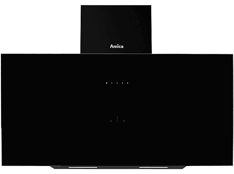 Okap AMICA OKC9551BGS Czarny 425m3/h 59dB klasa A – zdjęcie 3