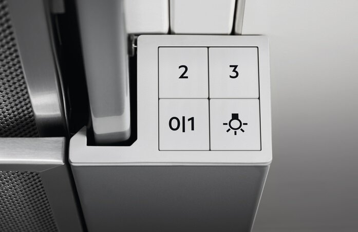 Etykieta energetyczna dla okapu MAAN, pokazująca ocenę C i zużycie energii.