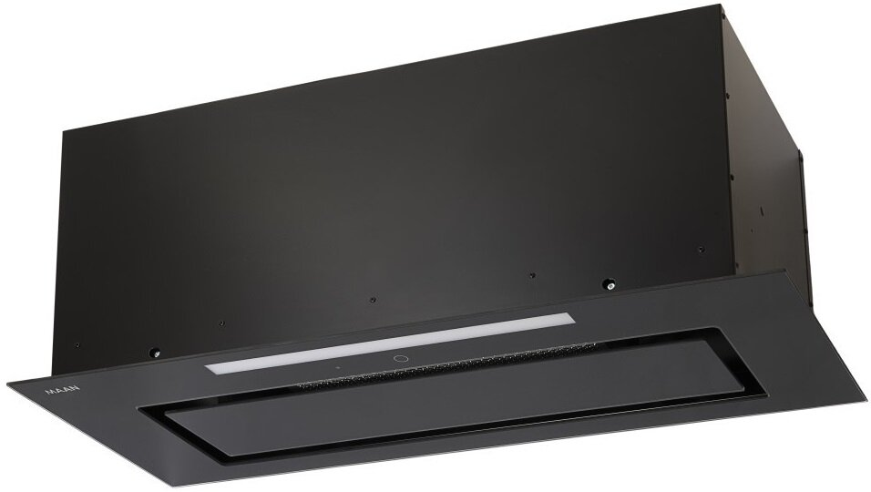 Okap MAAN Porto 80 Czarne szkło